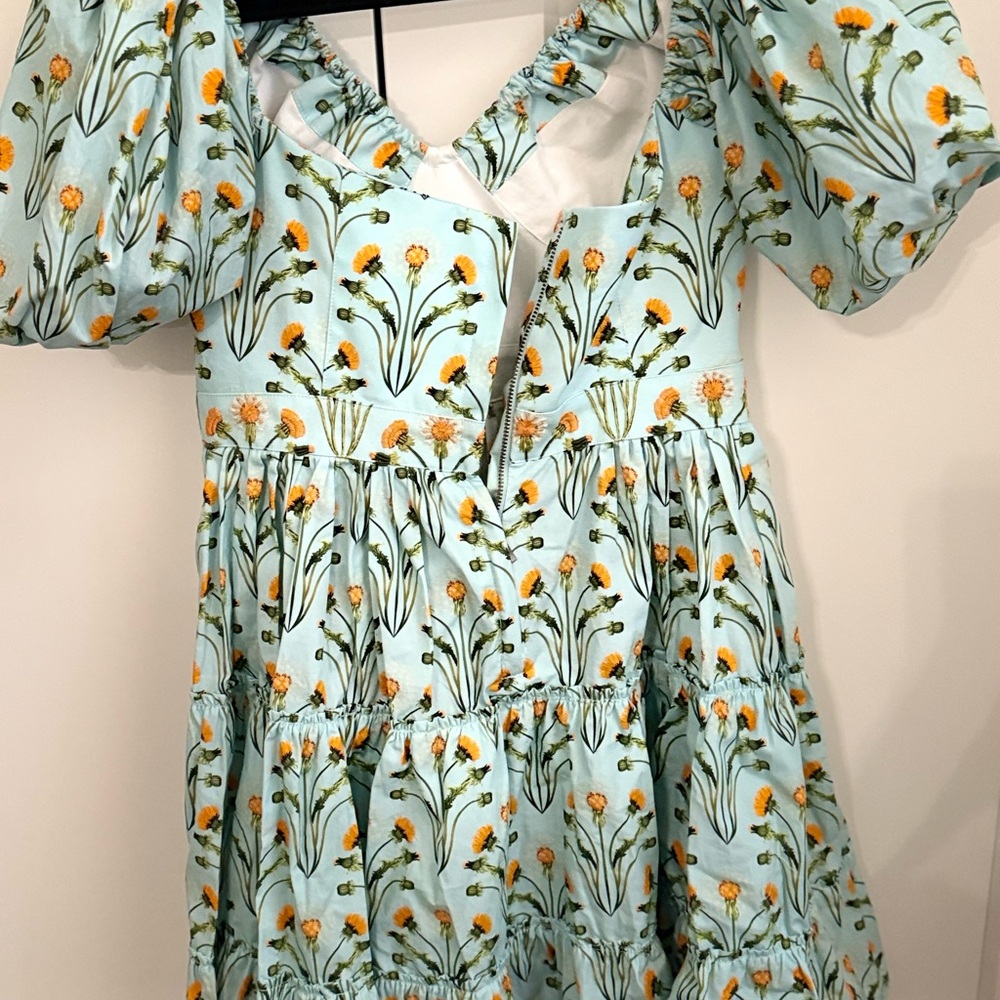 Agua Bendita Butterfly Accent Dress